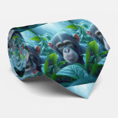 CHIMPANZEE STROPDAS (Opgerold)