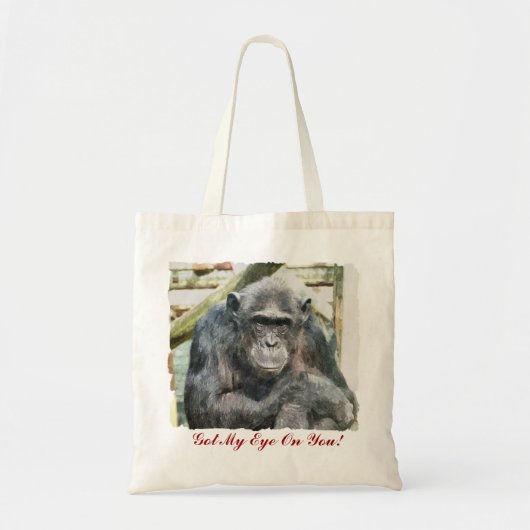 CHIMPANZEE TOTE BAG (Voorkant)