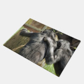 CHIMPANZES DEURMAT (Schuin)