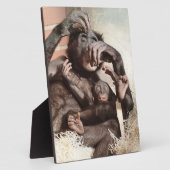 CHIMPANZES FOTOPLAAT (Zijkant)