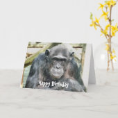 CHIMPANZES KAART (Gele Bloem)