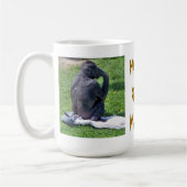 CHIMPANZES KOFFIEMOK (Links)