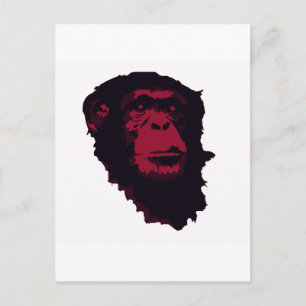 CHIMPANZES ZIJN VERMAKKELIJK BRIEFKAART