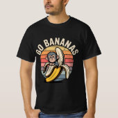 Chimpanzini Bananini Grappige Oversized  T-shirt (Voorkant)