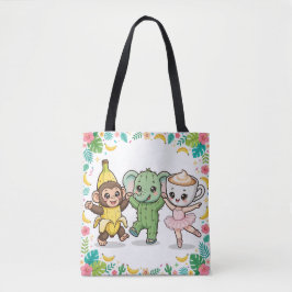 Chimpanzini Bananini Jungle Party Tote Bag