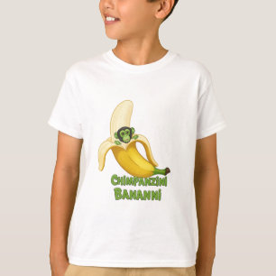 Chimpanzini Bananini T-shirt   Grappig Italiaans b