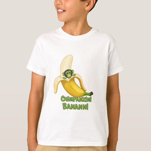 Chimpanzini Bananini T-shirt | Grappig Italiaans b (Voorkant)