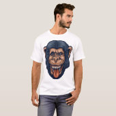 Chimpkop T-shirt (Voorkant volledig)