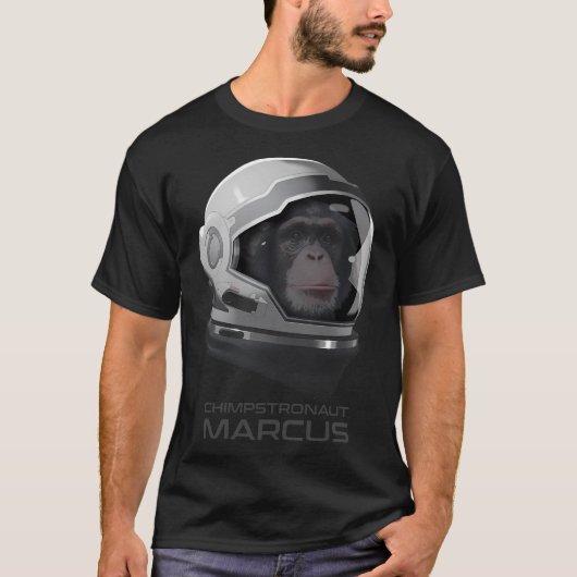 Chimpstronaut Marcus T-shirt (Voorkant)