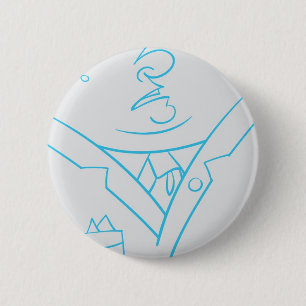 Chin Ronde Button 5,7 Cm