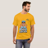 Chin Tapak Dum Dum - Cartoon Gevangene T-shirts (Voorkant volledig)