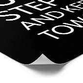 Chin Up Beauful - Succes Motivatie Poster (Hoek)