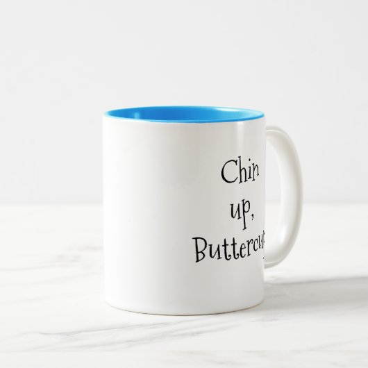 Chin Up, Buttercup Mok (Voorkant rechts)