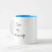 Chin Up, Buttercup Mok (Voorkant links)