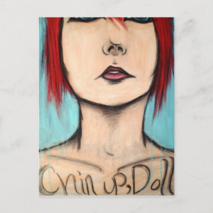 Chin Up, Doll Briefkaart
