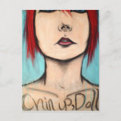 Chin Up, Doll Briefkaart (Voorkant)