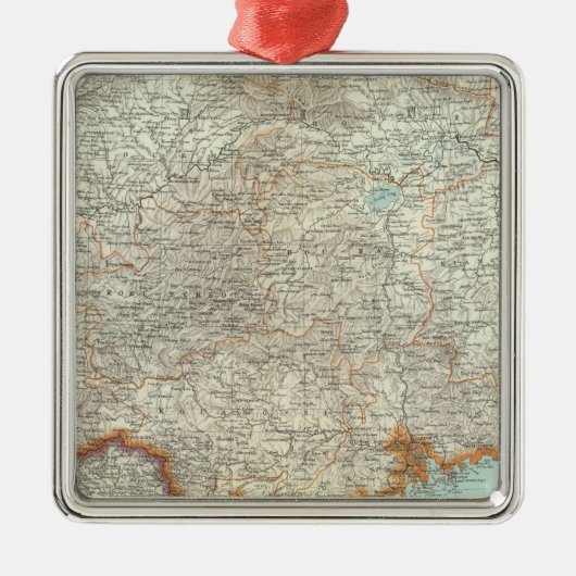 China 10 metalen ornament (Voorkant)