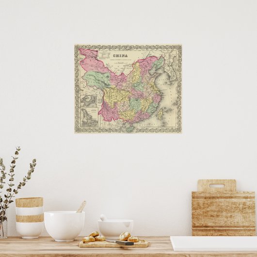 China 10 poster (Keuken)