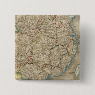 China 12 vierkante button 5,1 cm