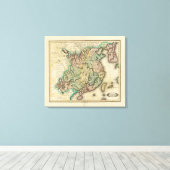 China 14 canvas afdruk (Insitu (Houten vloer))