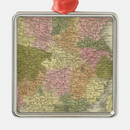 China 14 metalen ornament (Voorkant)