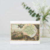 China, 1889  kaart (Staand voorkant)