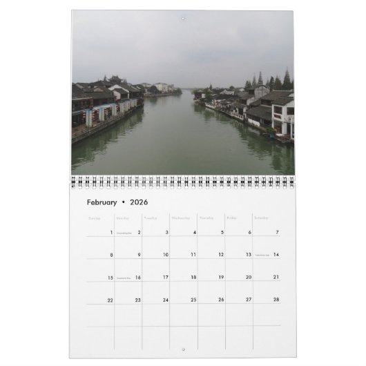 China 2019 kalender (Feb 2026)
