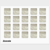 China 4 vierkante sticker (Vel)