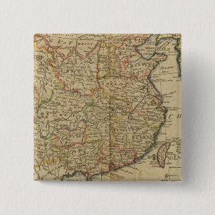 China 5 vierkante button 5,1 cm