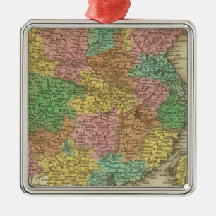 China 7 metalen ornament