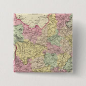 China 8 vierkante button 5,1 cm (Voorkant)