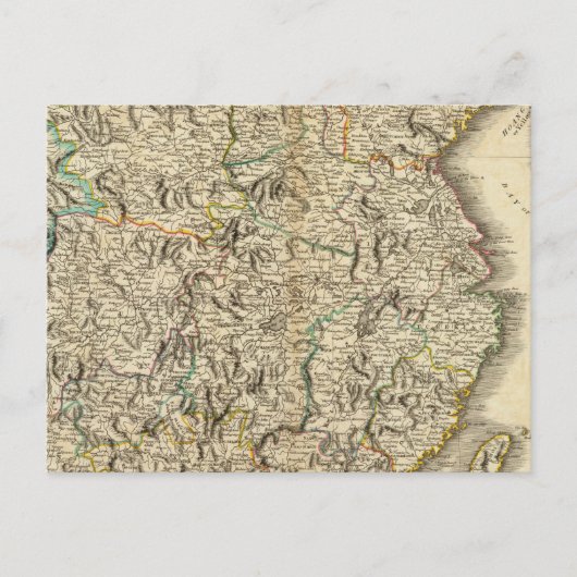 China 9 briefkaart (Voorkant)