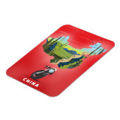 China Afbeelding reisposter Magneet (Linkerzijde)