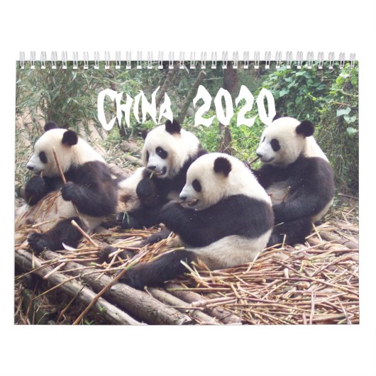China - Agenda 2020 Kalender (Hoes)