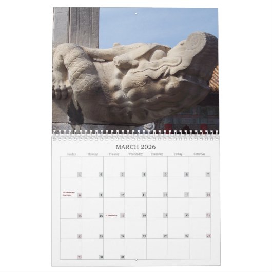 China - Agenda 2020 Kalender (Mar 2026)