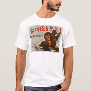 China Anti-kapitalisme T-shirt