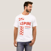 China ASPIRE HOGER Christelijke scripts T-shirt (Voorkant volledig)