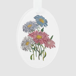 China Asters Ornament