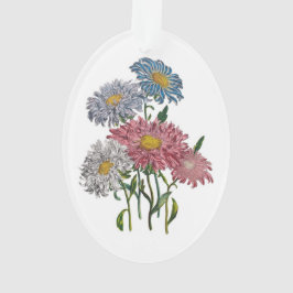 China Asters Ornament