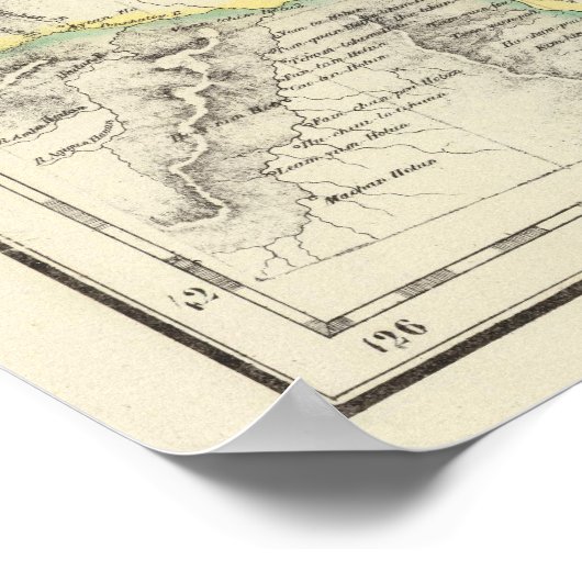 China, Azië 48 Poster (Hoek)