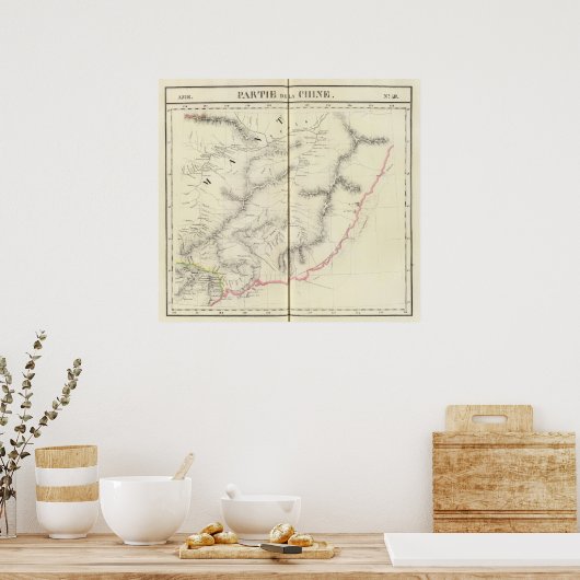 China, Azië 48 Poster (Keuken)