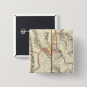 China, Azië 85 Vierkante Button 5,1 Cm (Voorkant /achterkant)