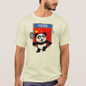 China Badminton Panda T-shirt (Voorkant)