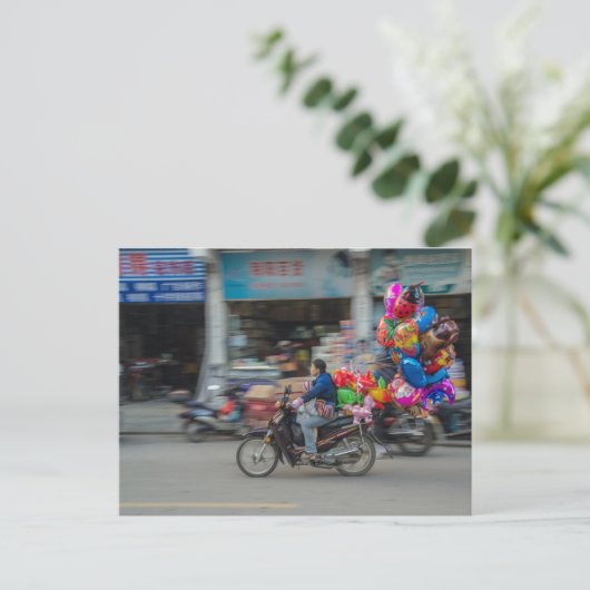 China-ballonnen Briefkaart (Staand voorkant)