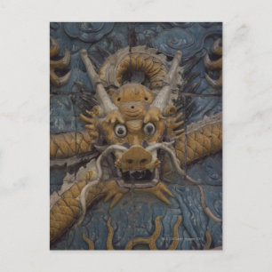 China, Beijing, de verboden stad, Nine Dragon Briefkaart