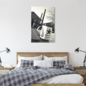 China, Beijing, district Chaoyang. Dashanzi 798 2 Canvas Afdruk (Insitu (Slaapkamer))