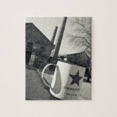 China, Beijing, district Chaoyang. Dashanzi 798 2 Legpuzzel (Verticaal)