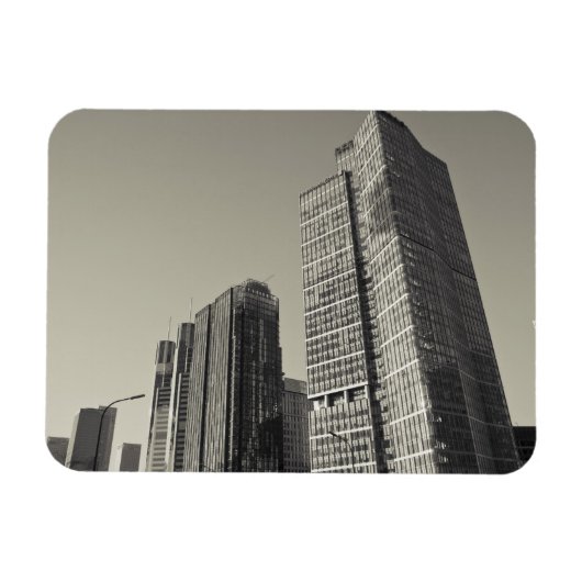 China, Beijing, district Chaoyang. Fortune Plaza Magneet (Horizontaal)
