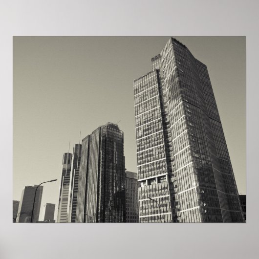 China, Beijing, district Chaoyang. Fortune Plaza Poster (Voorkant)