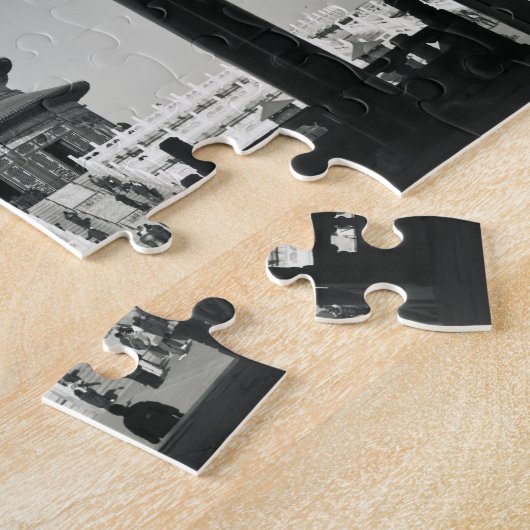 China, Beijing, district Chongwen. Tempel van 2 Legpuzzel (Zijkant)